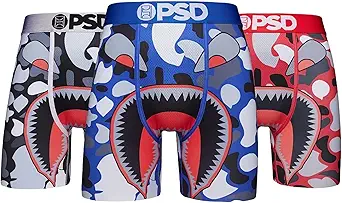 PSD Men's Warface Boxer Briefs - Breathable and Supportive Men's Underwear with Moisture-Wicking Fabric