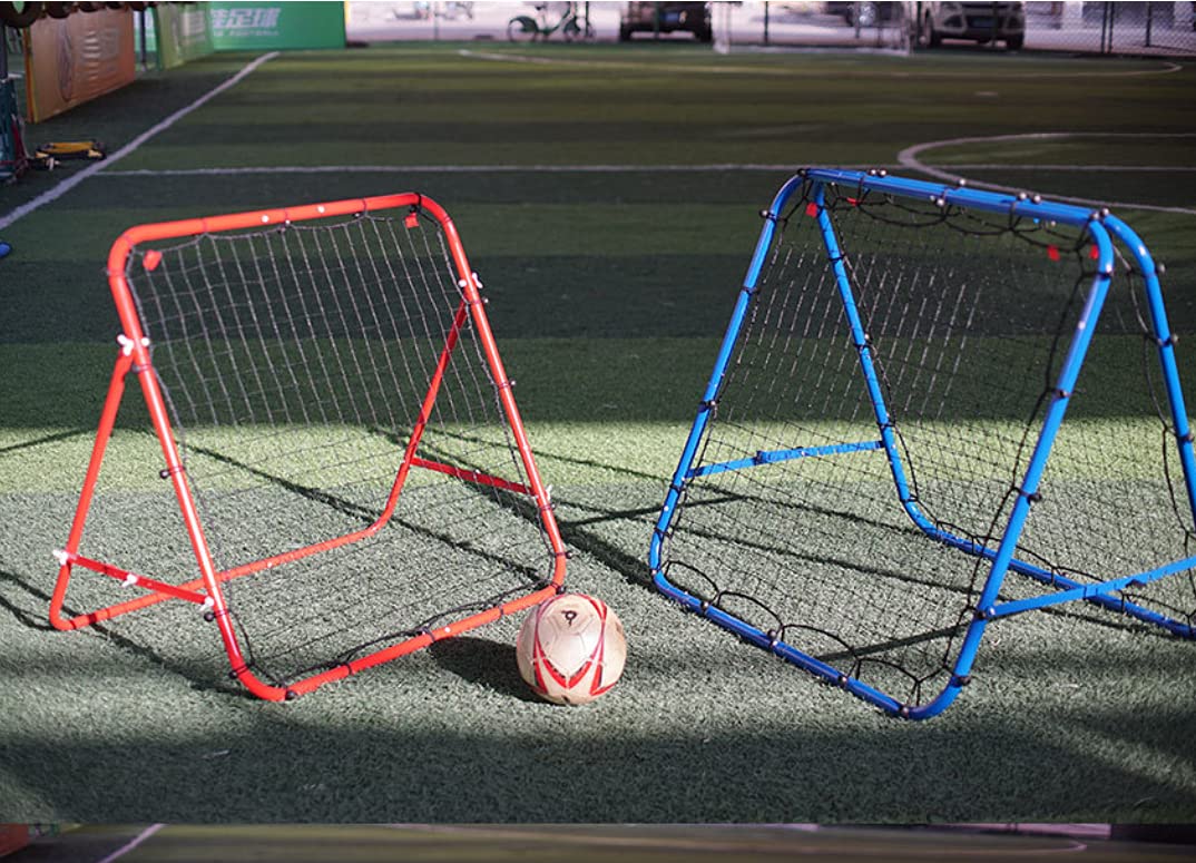 Rete da allenamento per calcio a doppia faccia, rete da rimbalzo professionale, porta da calcio, bersaglio per calcio, gioco per insegnare ai bambini, rete da rimbalzo regolabile di qualità premium