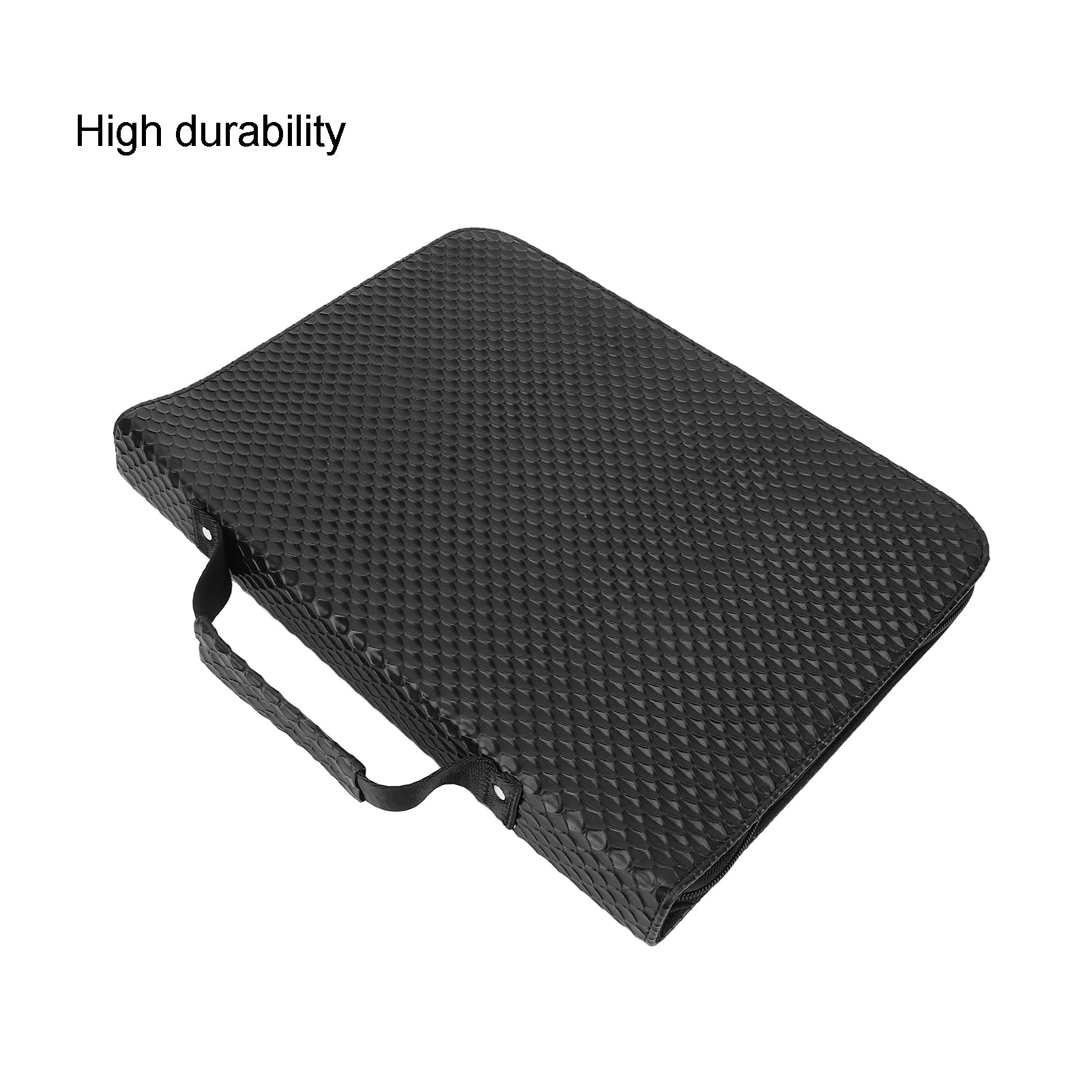 Borsa da Parrucchiere, Borsa per Attrezzi da Barbiere in Morbida Pelle PU, Leggera e Organizza 24 Forbici, Ideale per Salone, Barbiere, Design Compatto ed Elegante