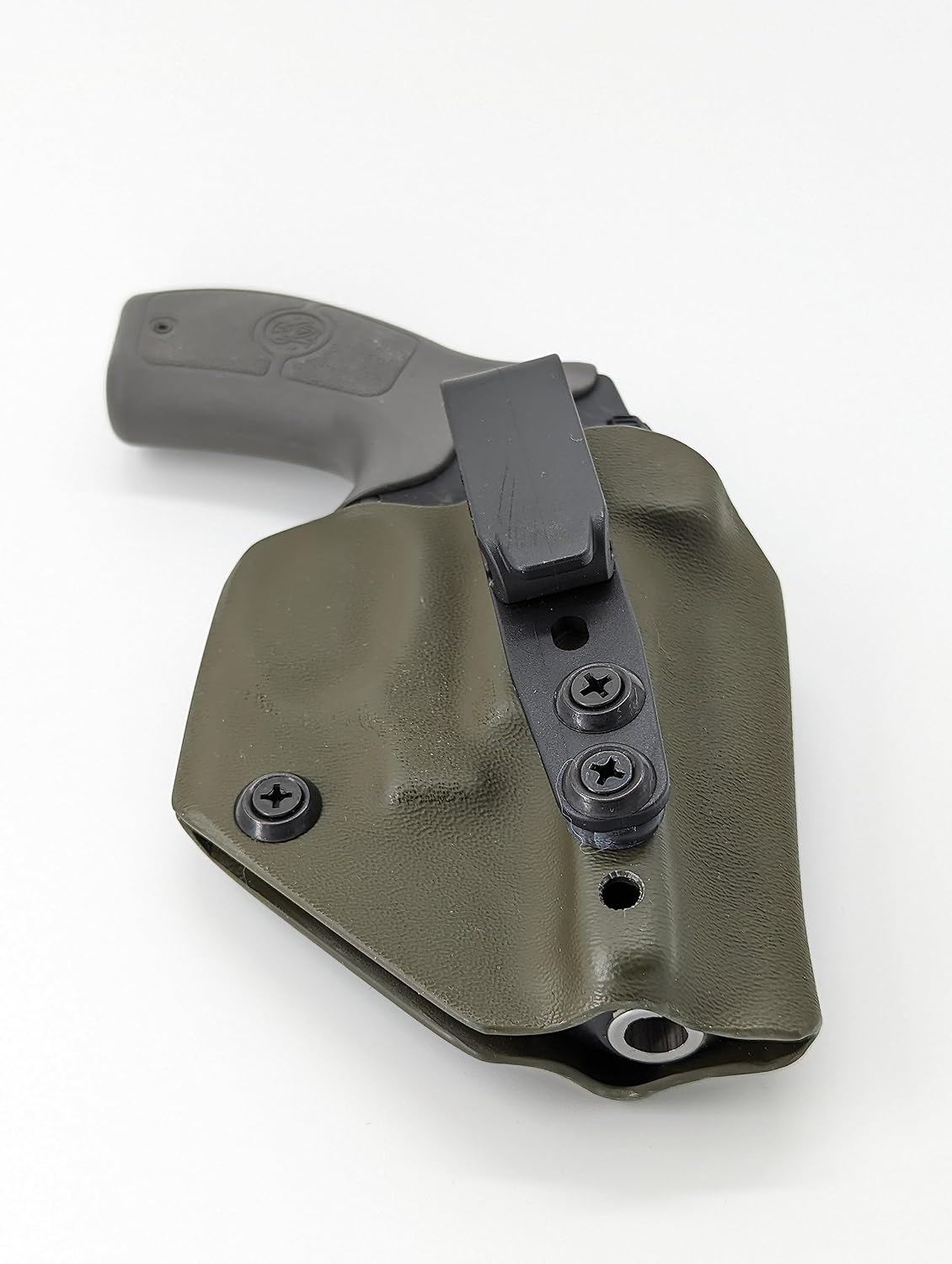 Compatible with Smith & Wesson M&P Bodyguard 38 Special Ambidextrous IWB Kydex Holster Inside Waistband Concealed Carry Holster Made in USA by Fast Draw USA