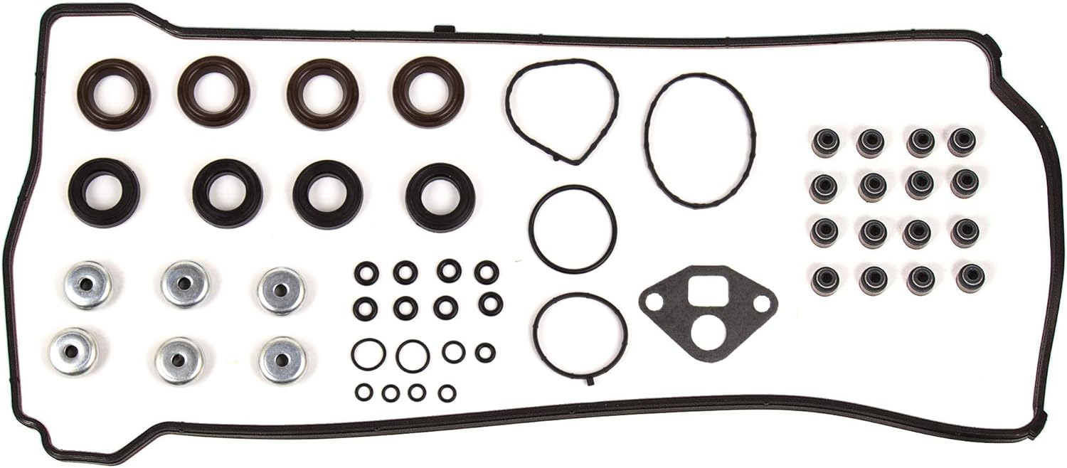 Evergreen HSHBIEV4043 Head Gasket Set Intake Exhaust Valves Compatible with 04-09 Honda Acura 2.4L K24Z1 K24A2 A8