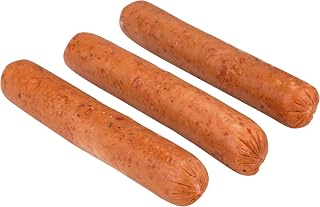 Hillshire Farm Fully Cooked Four Cheese Skinless Smoked Sausage, 3.3 Ounce -- 60 per case.