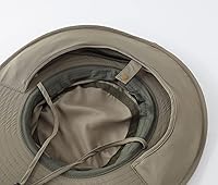 Vista 41 de Home Prefer Sombrero para sol para el aire libre con protección UV, secado rápido, unisex con solapa para proteger el cuello Gris cenizo