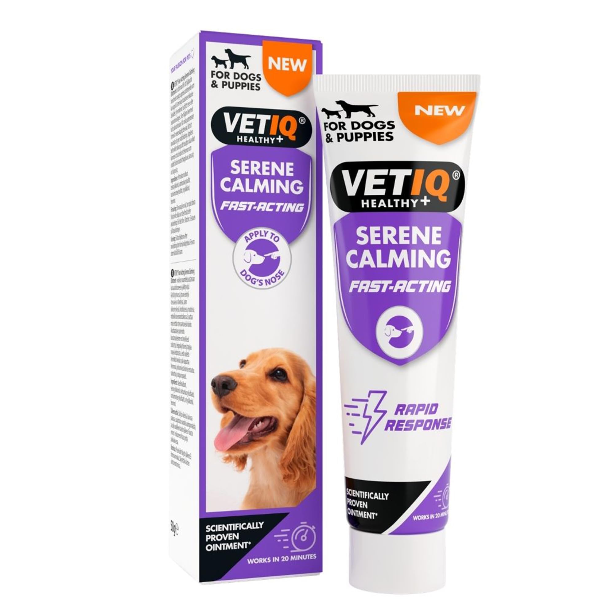 VETIQ Serene Calming Dog & Puppy Anxiety Nose Ointment (50g)
