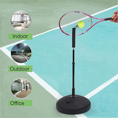 Miniatura 6 de Entrenador de tenis Rebound Practice Tool Equipment para principiantes niños y adultos