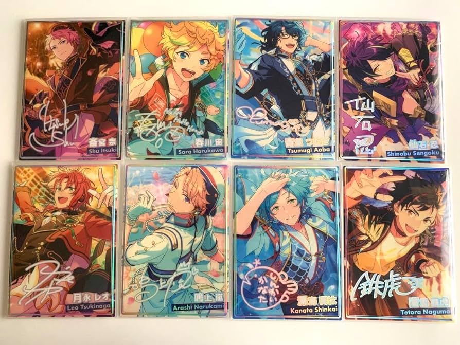 あんスタ【虹色開花ポートレート】全種 あんさんぶるスターズ!! 虹色開花ポートレート フィーチャー