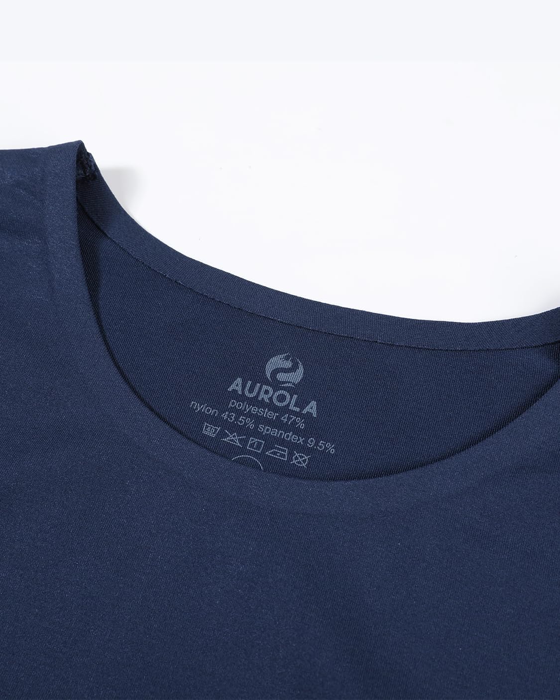 AUROLA Essentials Seamless Short Sleeve Crop Top for Women Workout Active Comfort Athletic Shirts Tee - Image 5