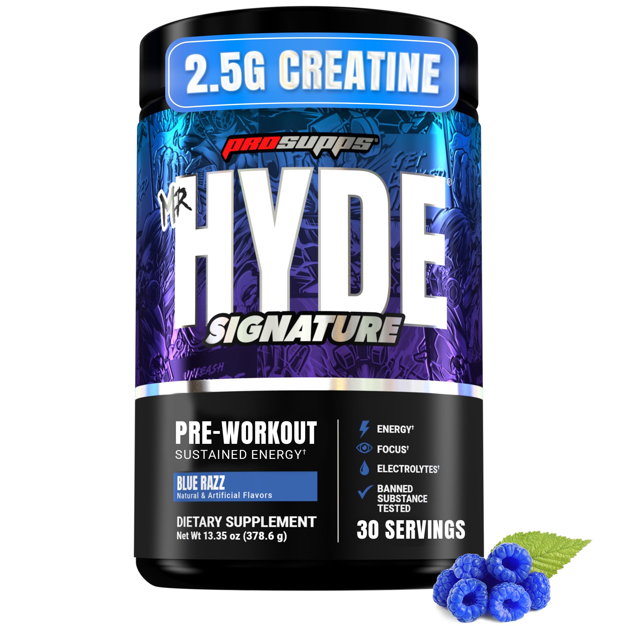 ProSupps Mr. Hyde Signature Pre Workout Drink Mix, Fruit Punch — Amazon image 10