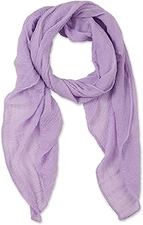 Tickled-Bufanda Ligera para Mujer, Color Azul Marino, Talla única