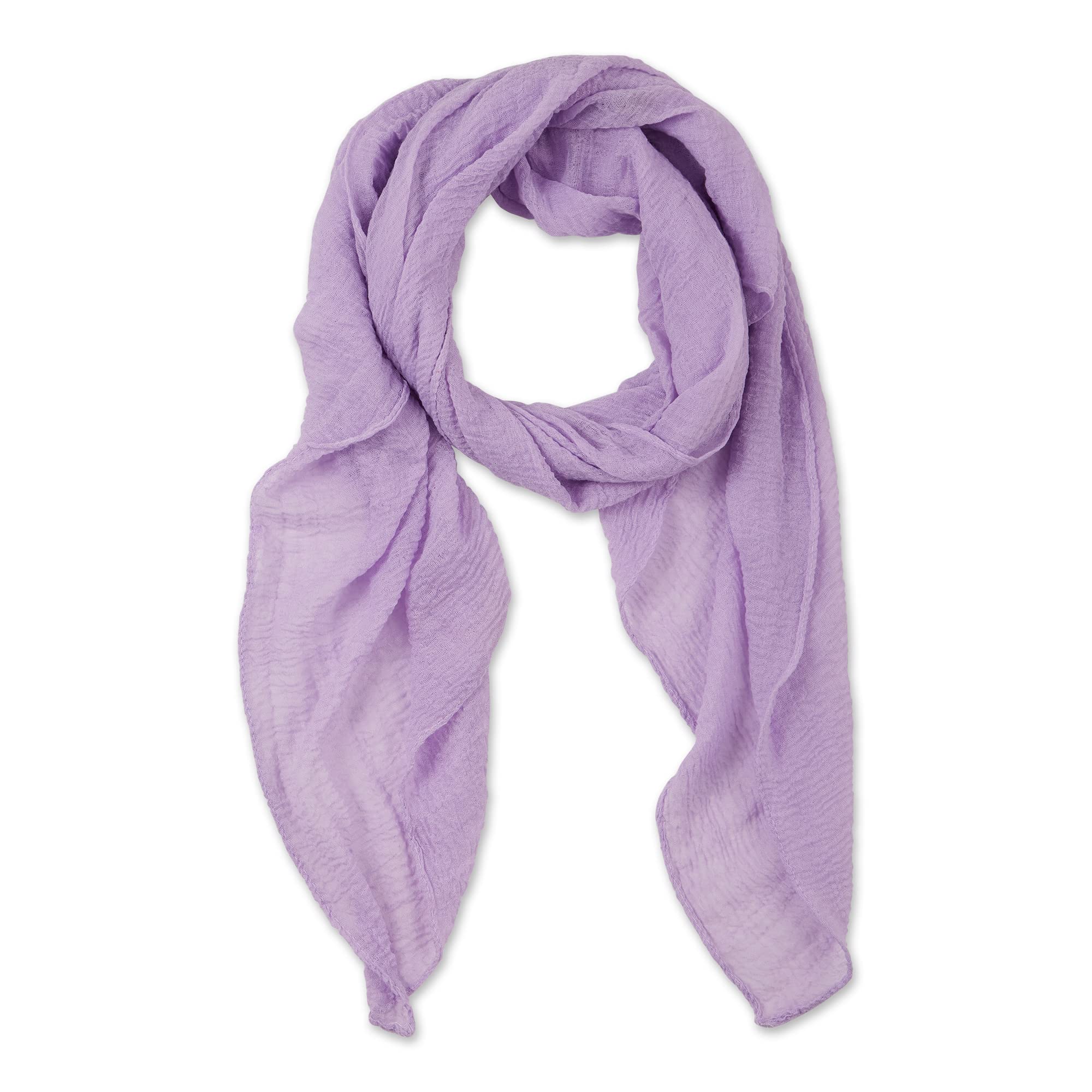 Hadley Wren Women's Tickled Pink Lightweight Summer Insect Shield Scarf, Classic Lilac, One Size