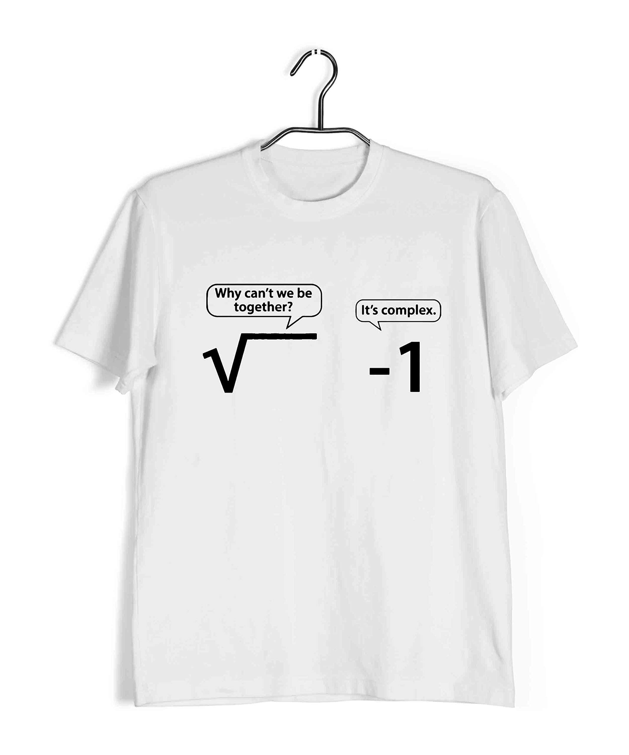 Aaramkhor Mathematics T-Shirt for Men |Geek Nerd | Wordplay | Regular Fit for Men Sizes S to 4XL|