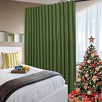 Vista 47 de DWCN Cortinas para puerta corrediza de patio - Cortinas extra anchas para puerta de vidrio, panel de cortina divisora de habitación con privacidad