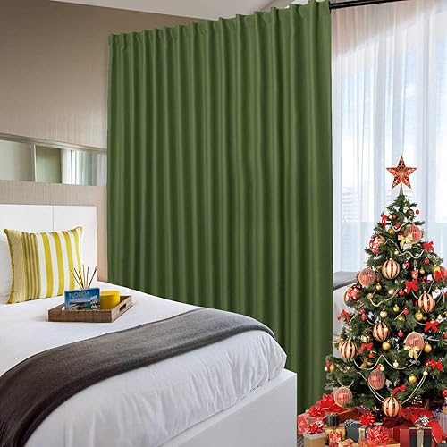 Miniatura 47 de DWCN Cortinas para puerta corrediza de patio - Cortinas extra anchas para puerta de vidrio, panel de cortina divisora de habitación con privacidad