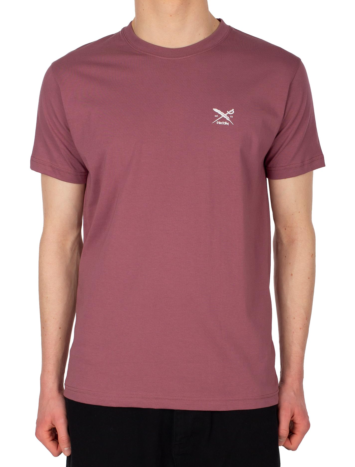 IRIEDAILY Men's T-Shirt Chestflag Organic Cotton Regular Fit