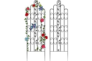 AMAGABELI GARDEN & HOME Large Garden Trellis for Climbing Plants Outdoor