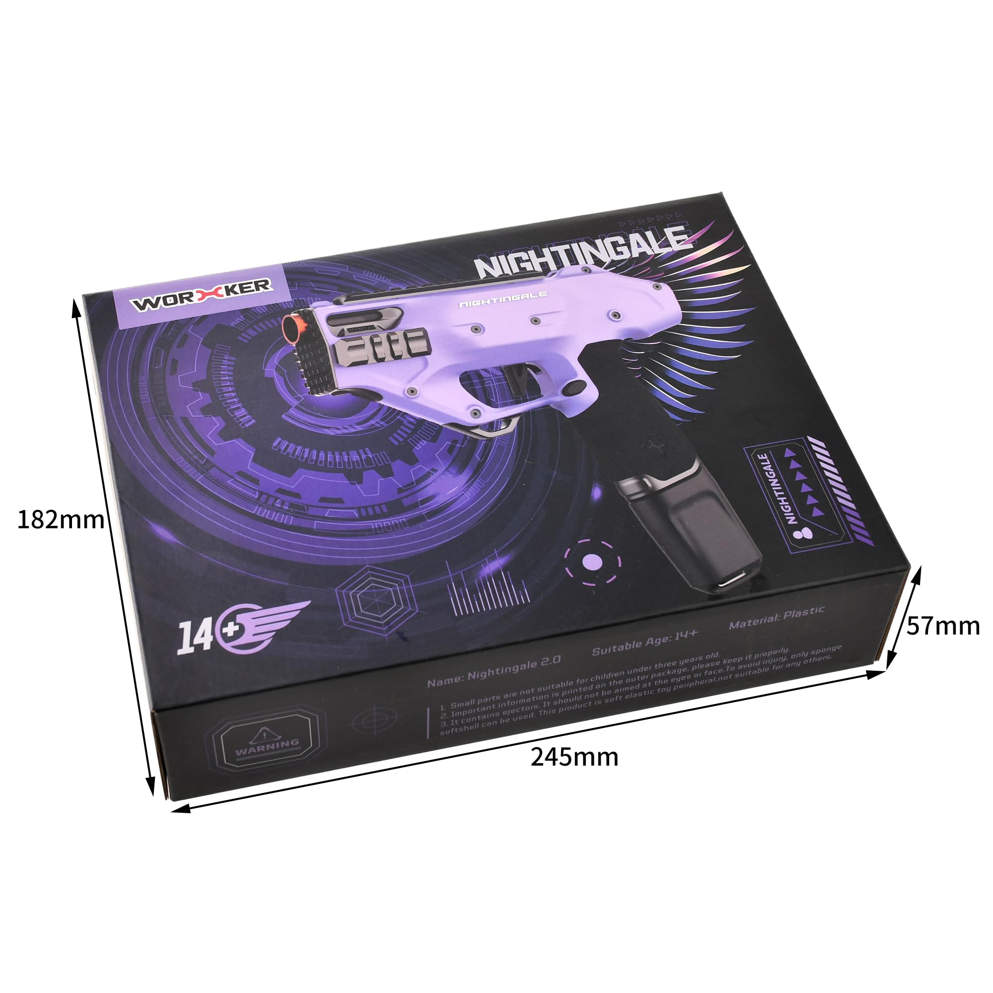 Amazon.com: WORKER Nightingale 2.0 Blaster, Strong Magnetic Semi