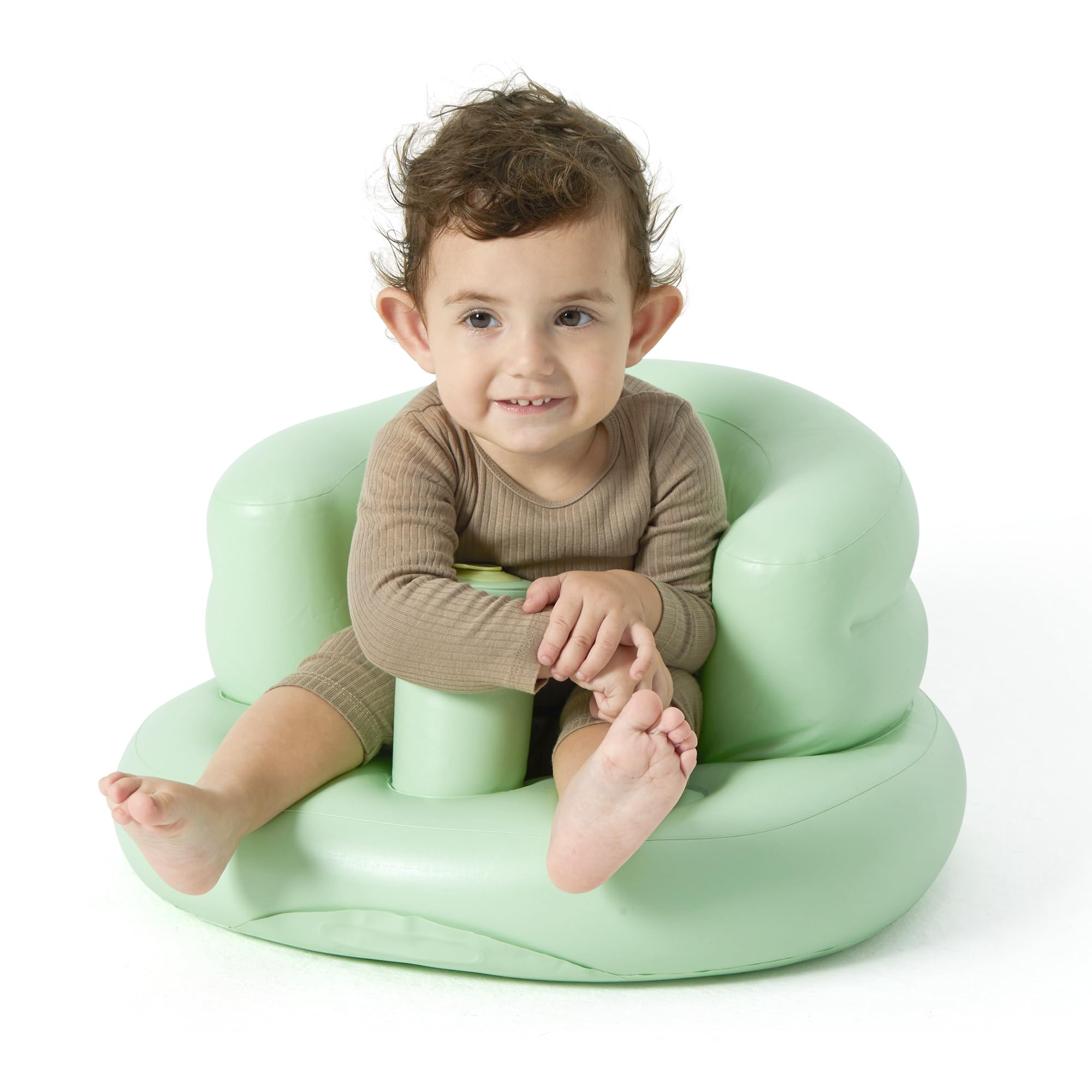 Delavala Baby Inflatable Seat for Babies 6 Months and Up, Support BabySofa Chair for Sitting Up, Infant Bath Chair Cute Sofa Learn Stool Training-image-42
