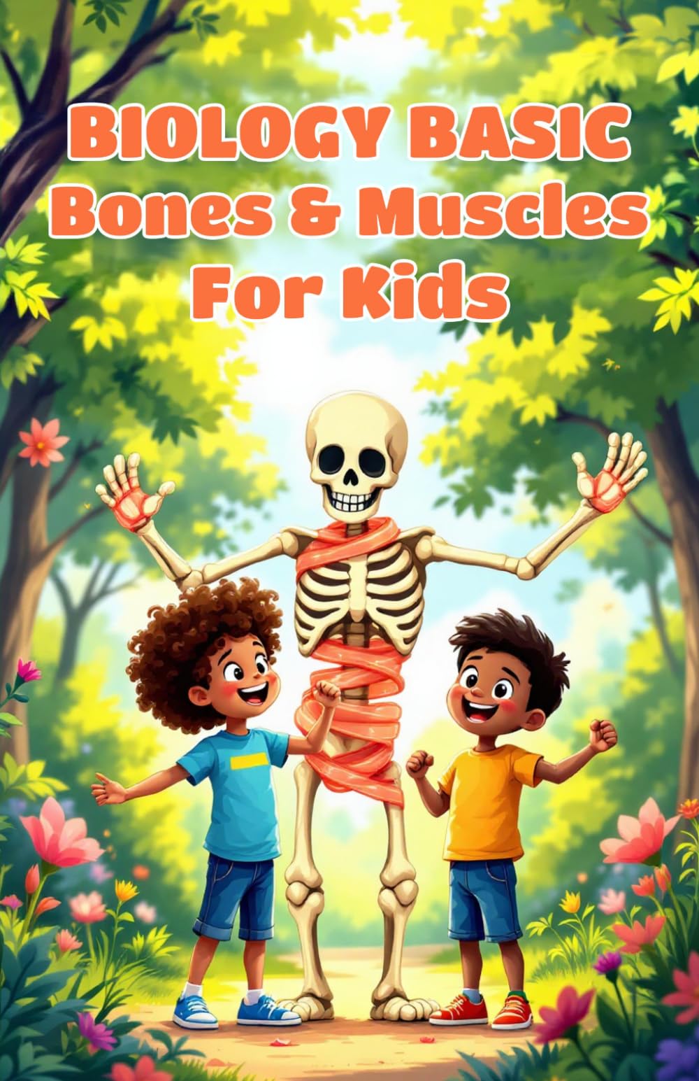 Biology Basic Bones and Muscles for Kids: A Beginner's Guide to the Skeletal and Muscular Systems, Human Anatomy, Body Science, and How Your Body Moves: 11 (Biology Basic For Kids)