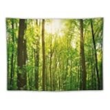 Asudfjgh Custom Wall Tapestry with Name and Signs, Personalized Backdrop for Wedding Birthday Fathers Mothers Valentines Day Gift, Horizon 40