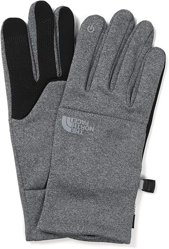 [ザノースフェイス] タッチスクリーン対応手袋 メンズ ETIP RECYCLED GLOVE NF0A4SHA DYY グレー Sサイズ [並行輸入品]
