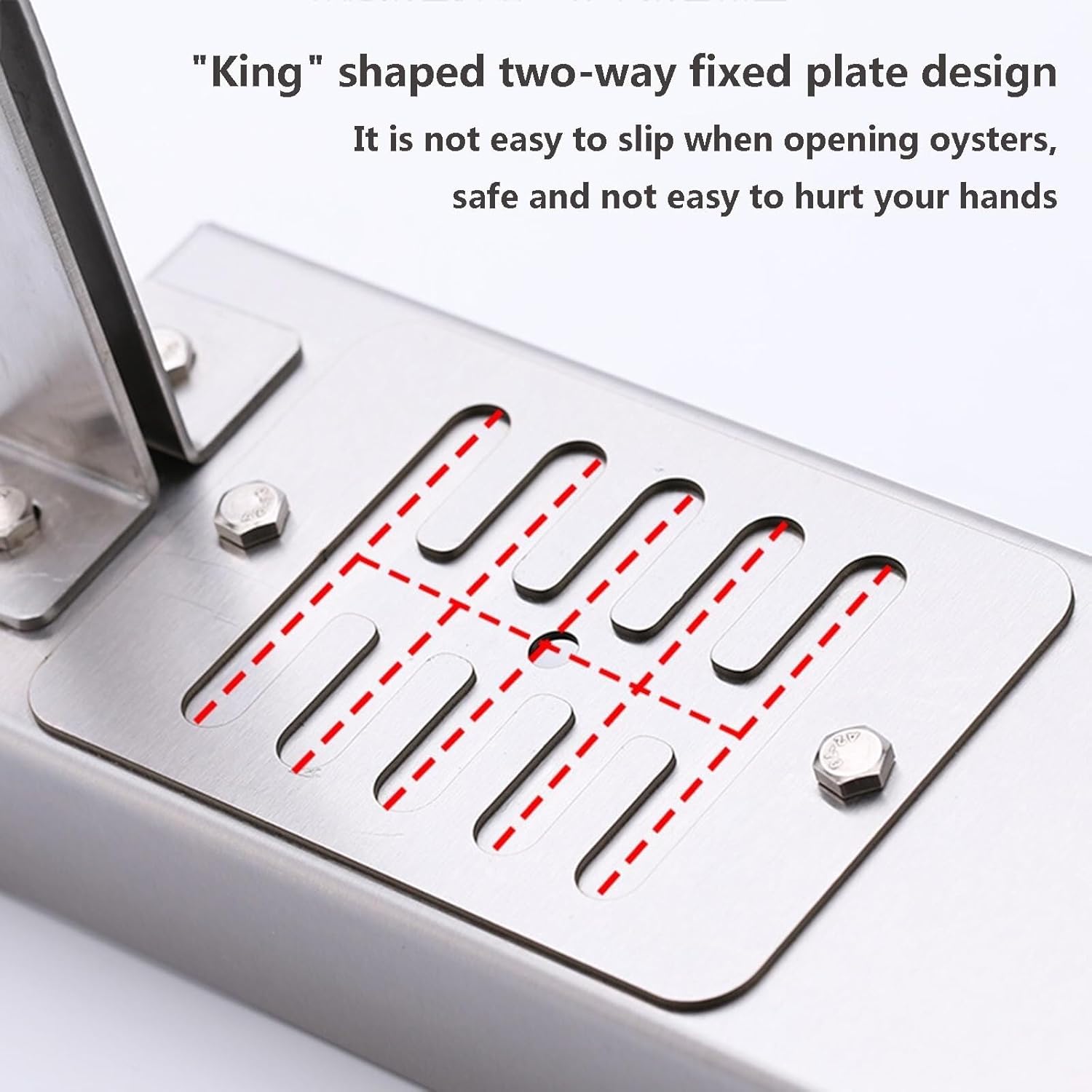 Oyster Sheller Tool Set, Adjustable Oyster Sheller, Oyster Sheller with Stainless Steel Ovenable Oyster Sheller Set