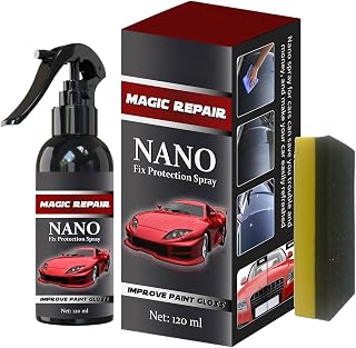 Spray de Recubrimiento para Pintura de Coche - 120 Ml Protección De Pintura Automotriz - Productos De Limpieza Y Detallado Automotriz Multiusos Para Mantenimiento Diario