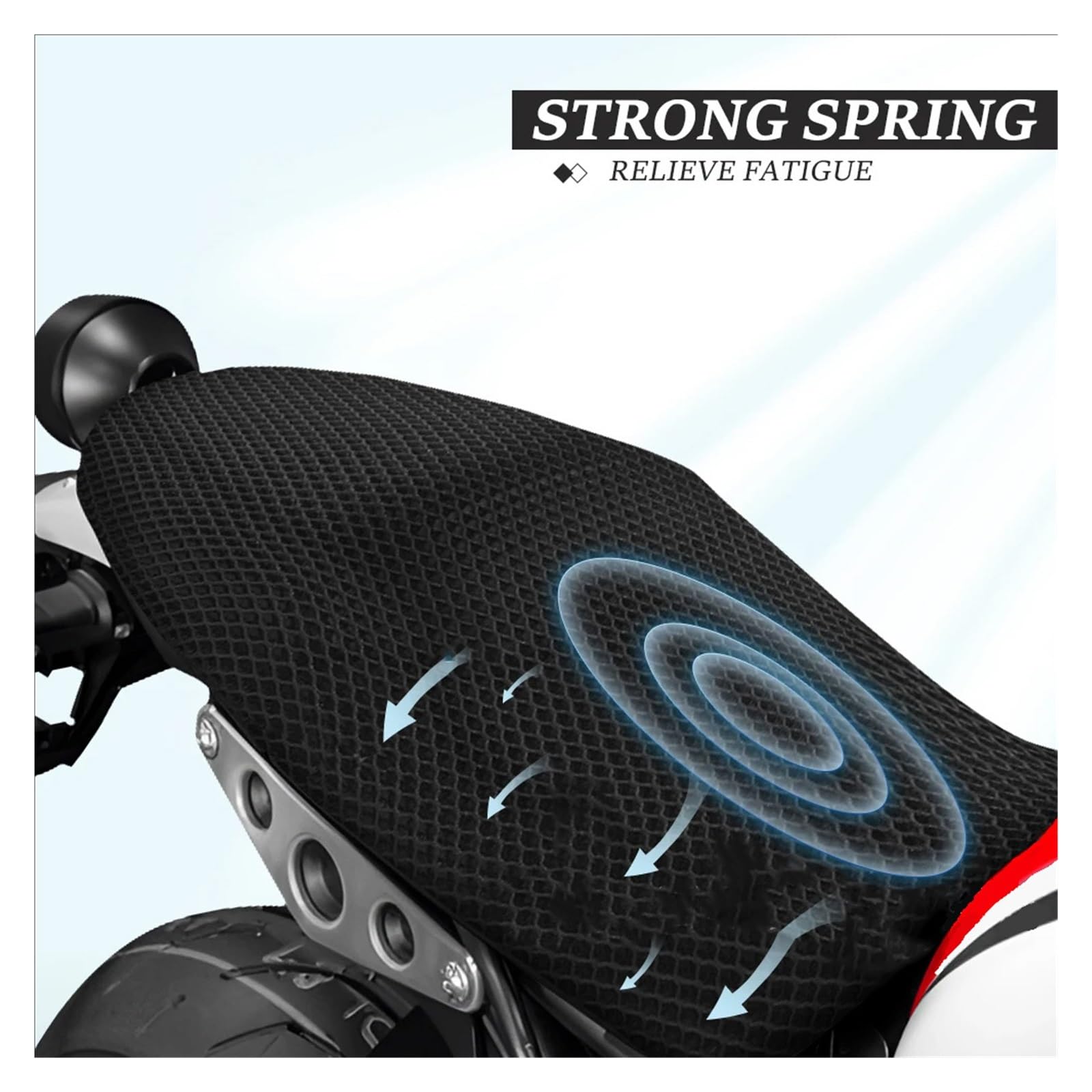 Coprisella Coprisedile Cuscino Protettivo Moto Per BM&W F900XR | Moto Protezione Cuscino Coprisedile Per BM&W F900XR F900R F 900 XR F900 R 2020 Coprisedile A Sella