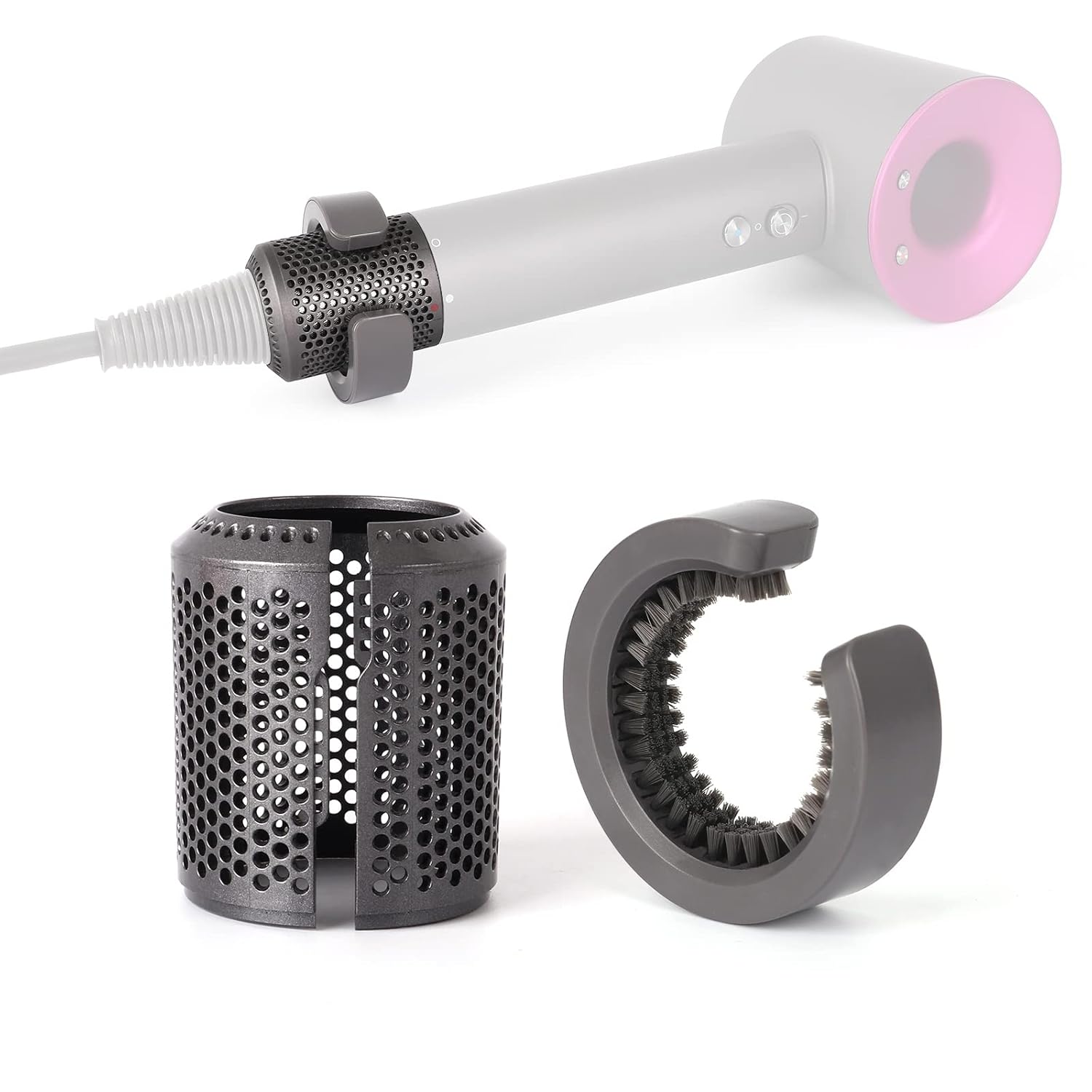 Upgraded Hair Dryer Filter Compatible with Dyson Supersonic HD01 HD03 HD08 Hair Dryer Attachment Hair Dryer Outer Filter