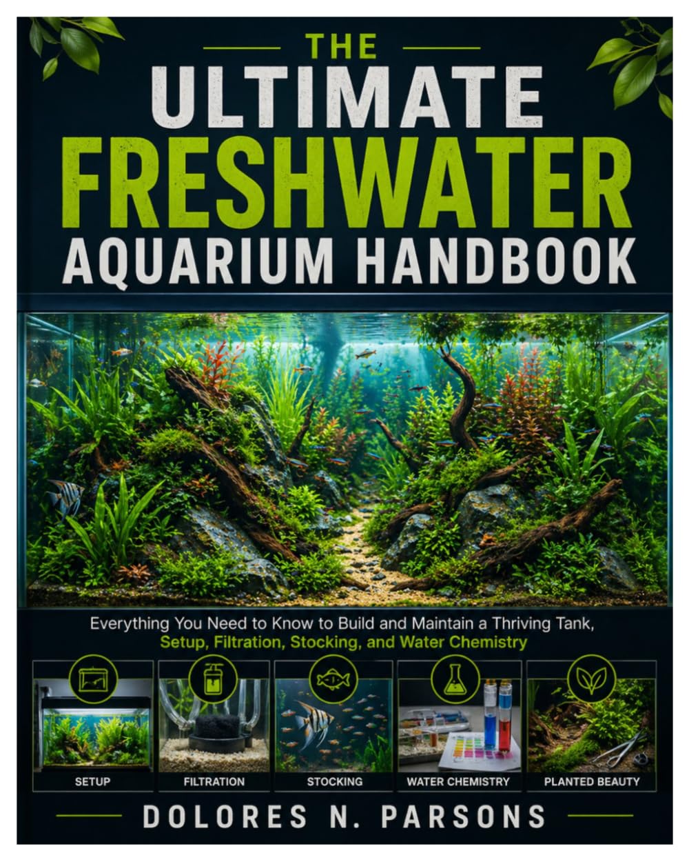 The Ultimate Freshwater Aquarium Handbook: Everything You Need to Know to Build and Maintain a Thriving Tank, Setup, filtration, Stocking, and Water Chemistry