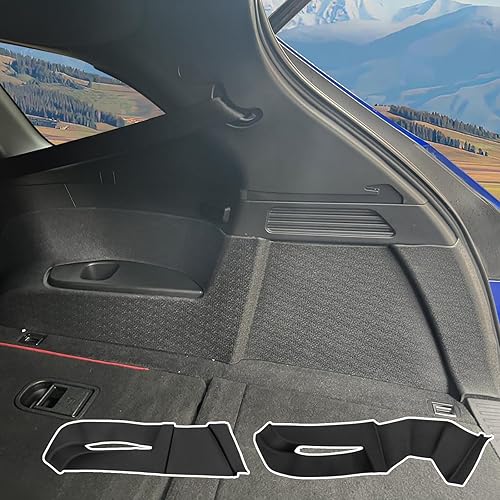 Rongtaod Cargo Side Mat Compatible with 2022-2025 Acura MDX TPE Cargo Liner Trunk Liner Trunk Mat Cargo Sidewall Protector 2024 MDX Accessories (Cargo Side Mat)