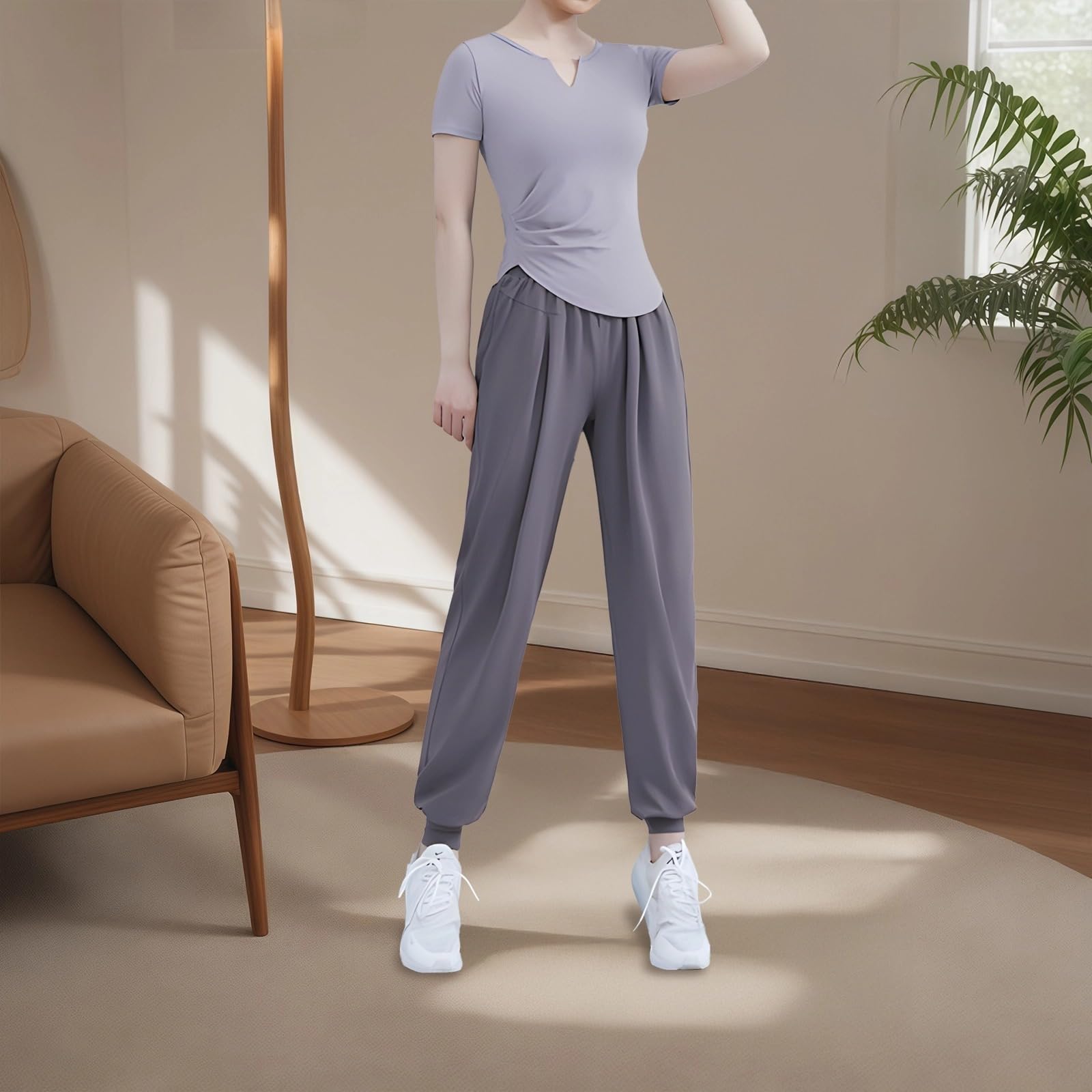 Conjunto de ropa deportiva para mujer, conjunto de 5 piezas, ropa de yoga, conjuntos de entrenamiento de manga larga para mujer, diseño negro, tela transpirable cómoda, XXL para 135-150 libras de