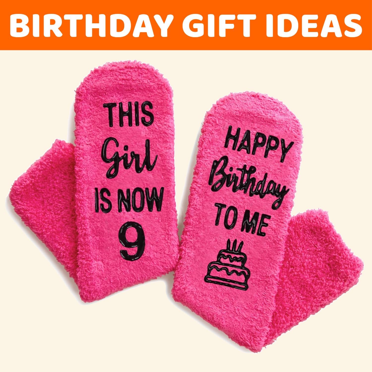 HAPPYPOP Birthday Gifts for Girls - Socks for Kids Age 5-12, Gift Ideas for 5-12 Year Old - Image 6
