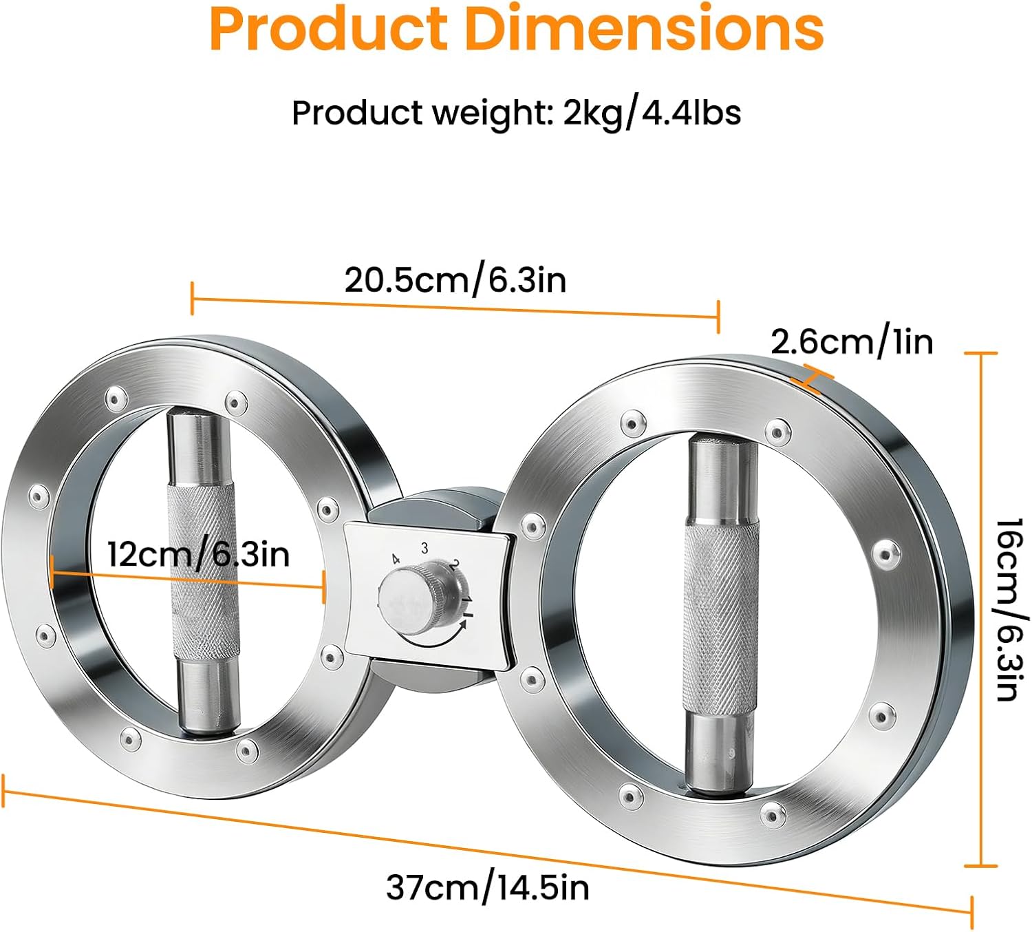 8-15 Lbs Rotator Machine 5 Levels Adjustable Burn Machine Resistances Arm Workout Equipment for Men & Women Hand and Forearm Trainer Arm and Shoulder Strength Training for Home or Gym Workouts