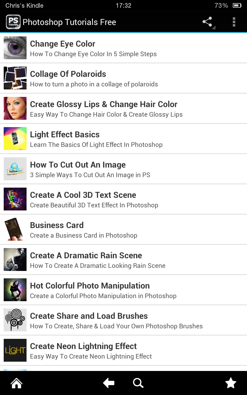 Photoshop Tutorials Free - Aplicativo na Amazon Appstore