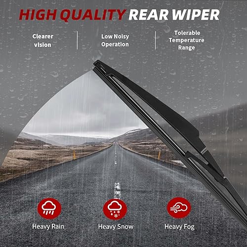 Vista 22 de OTUAYAUTO Brazo de limpiaparabrisas trasero - Reemplazo para Chevrolet Chevy Tahoe, Suburban, Cadillac Escalade & ESV, GMC Yukon & XL 2015-2020 OEM