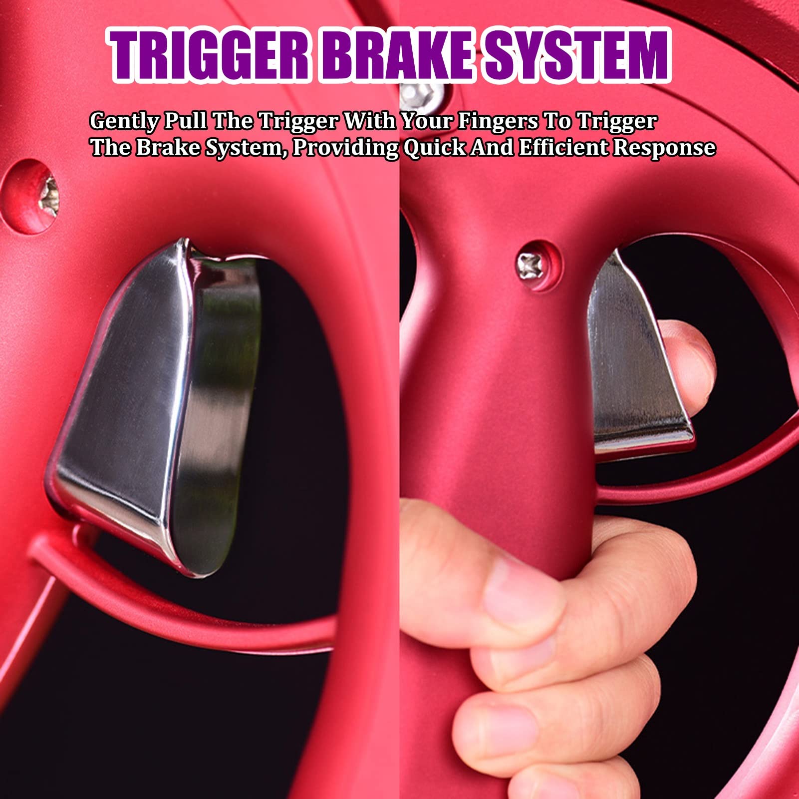 Drachenschnur Winde Mit Sicherheitsschloss - Profi Lenkrolle Für Kinder & Erwachsene