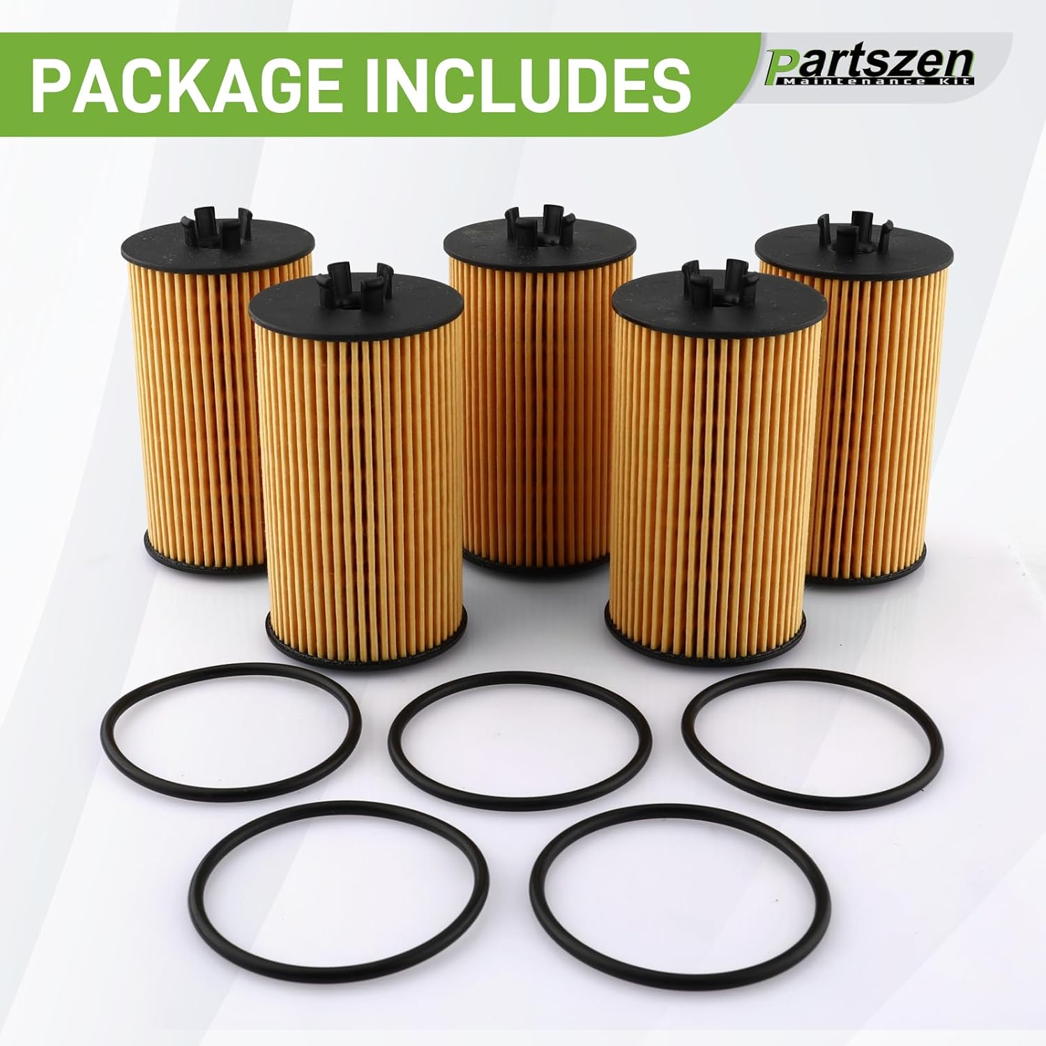 55353324 Oil Filter with Gasket for Buick Encore for Chevrolet Aveo Cruze Sonic Trax for Pontiac G3 for Saturn Astra 2008-2019