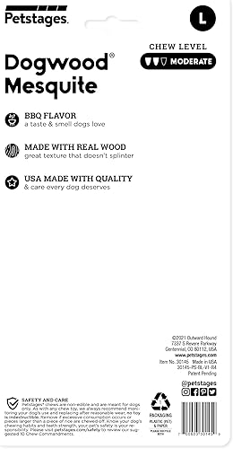 Miniatura 3 de Petstages - Masticables para perros - Palillos masticables seguros y de larga duración - Varillas de mascar alternativas resistentes para perros