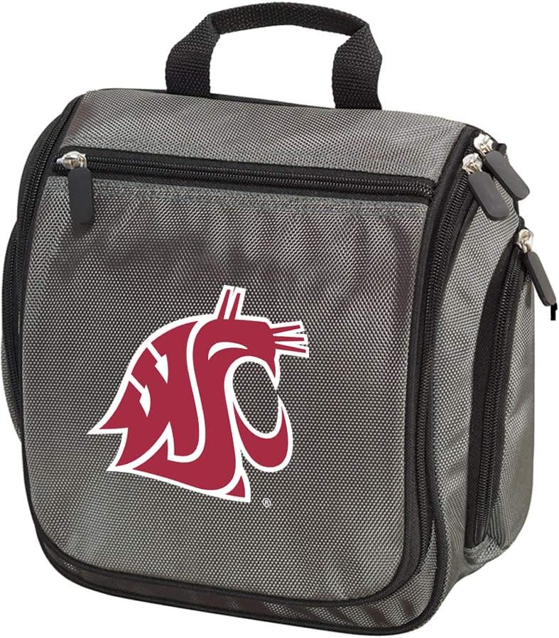 Broad Bay Washington State University Toiletry Bags or Mens WSU Shaving Kits HANGABLE Travel Bag
