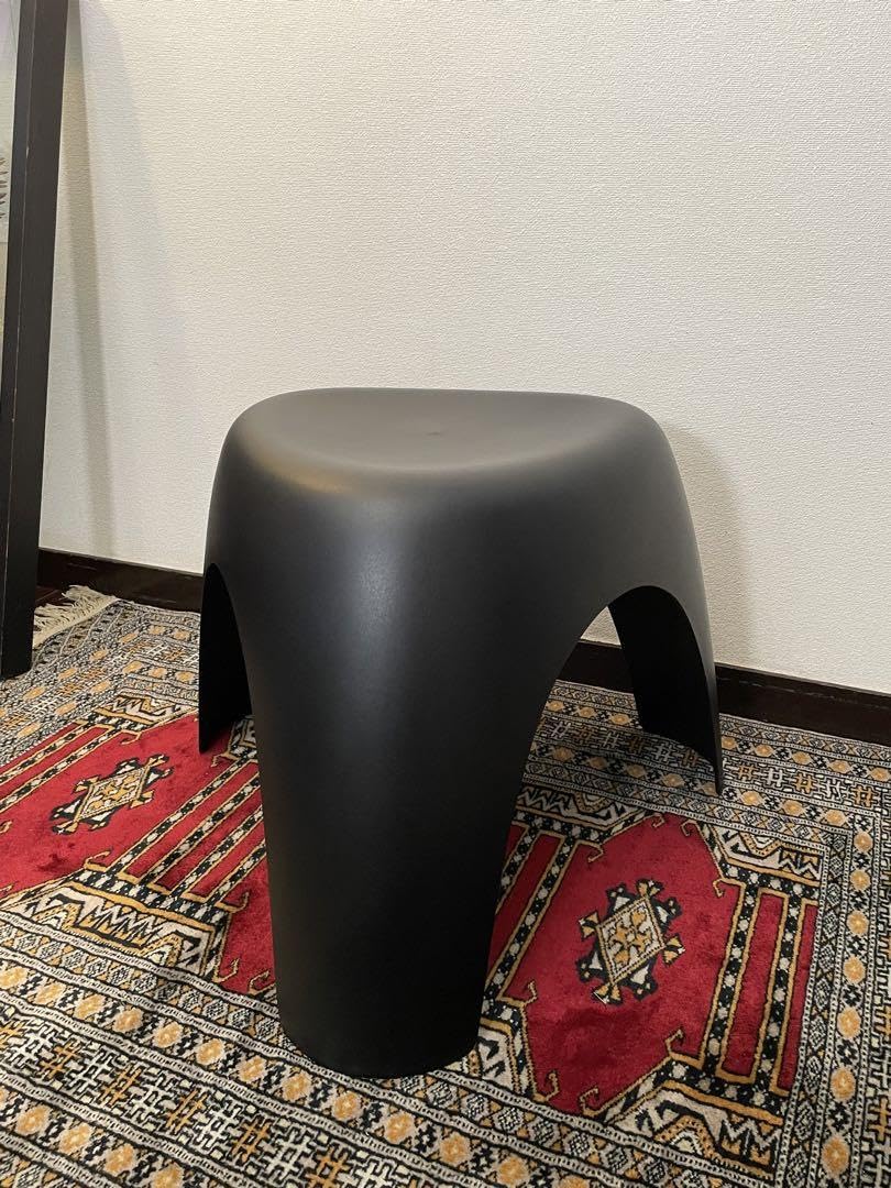 vitra エレファント スツール 柳宗理 ミッドセンチュリー ブラック チェア Amazon|vitra エレファント スツール 柳宗理 ミッド