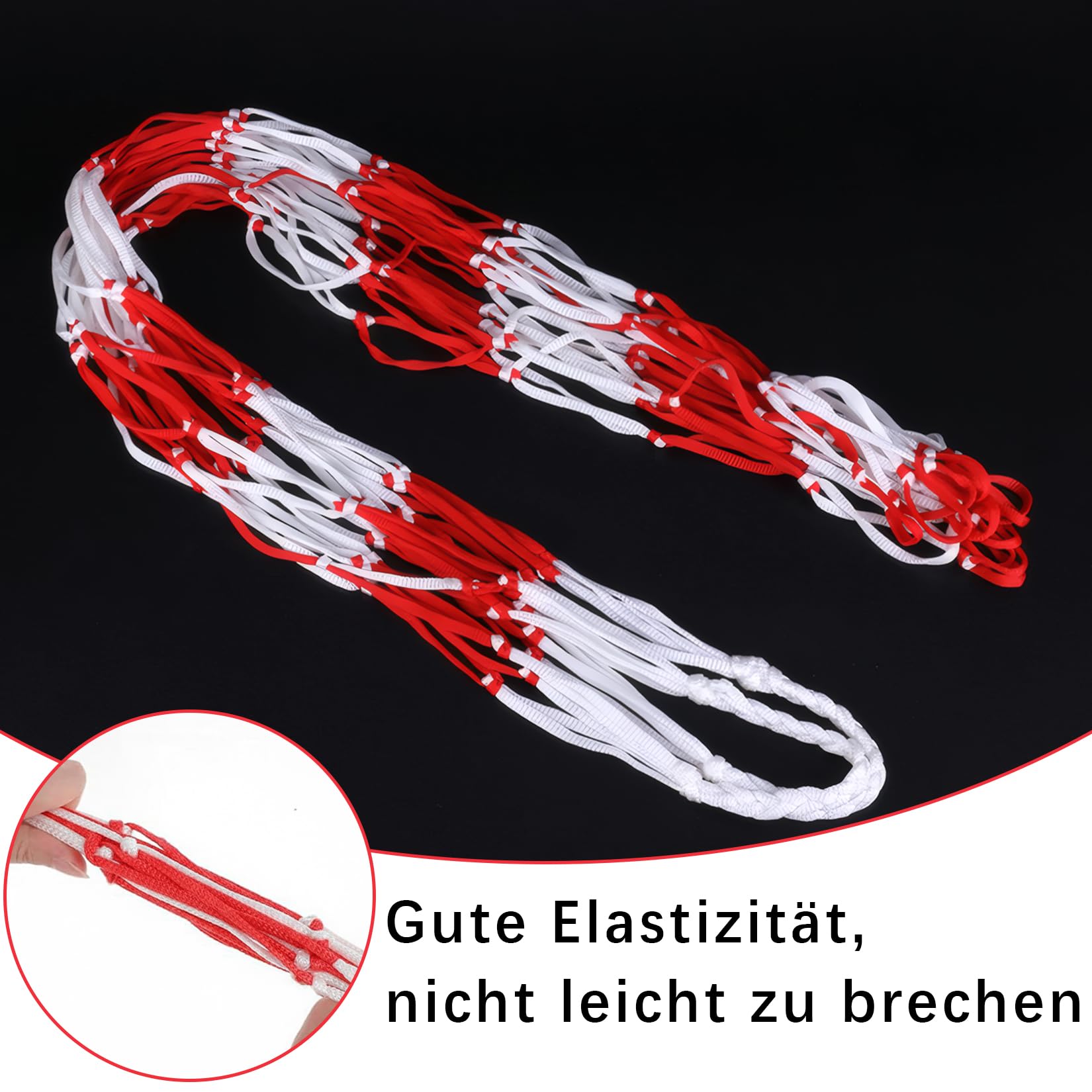 4 Bolsas de Red para Pelotas de Baloncesto, Fútbol y Voleibol - Nailon Portátil
