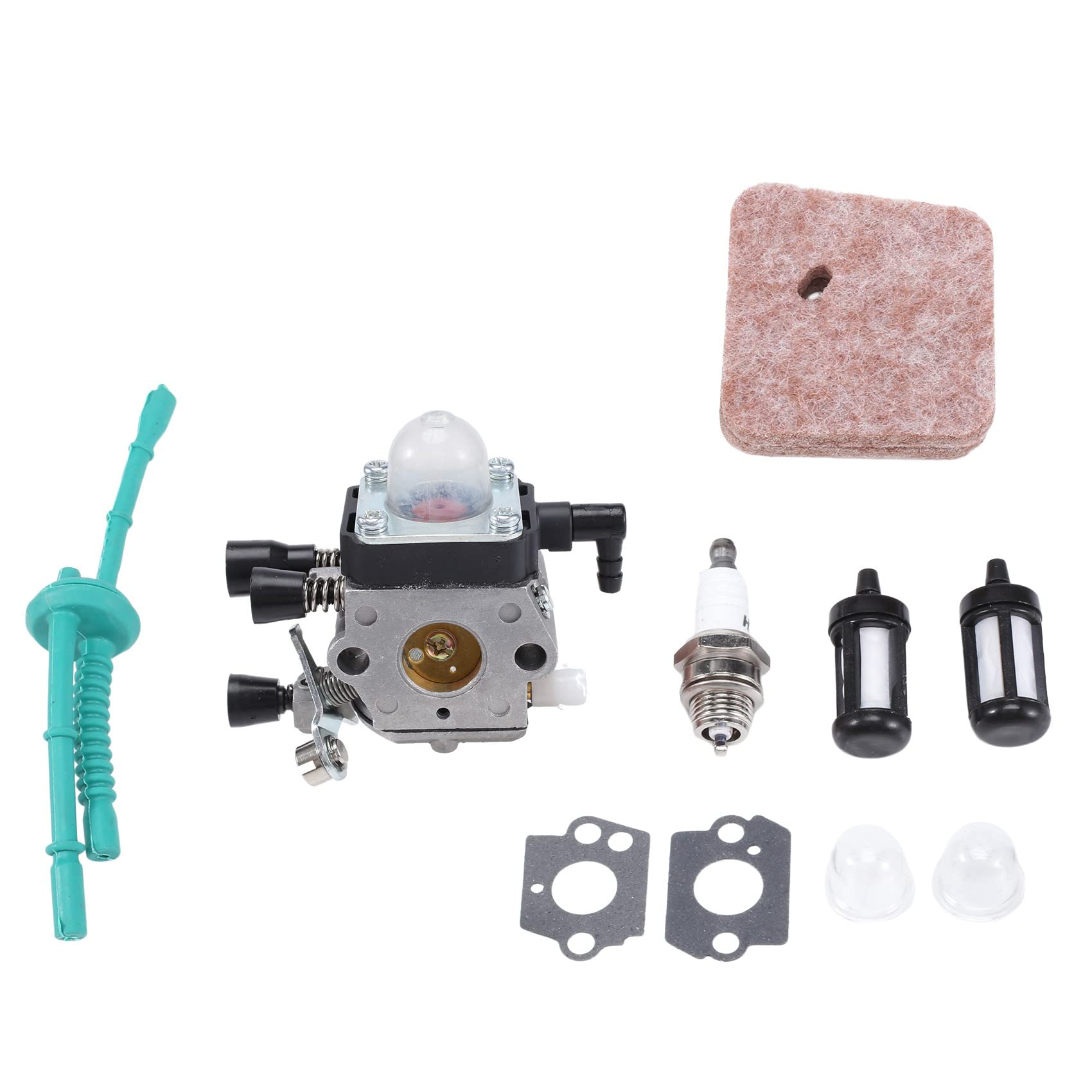 Aisuoka HS45 FS38 Carburetor is Suitable for C1Q-S97 C1Q-S186 FS46 FS55 KM55 FS45 FS45C FS46C FS55C FS55R FS55RC Weeder