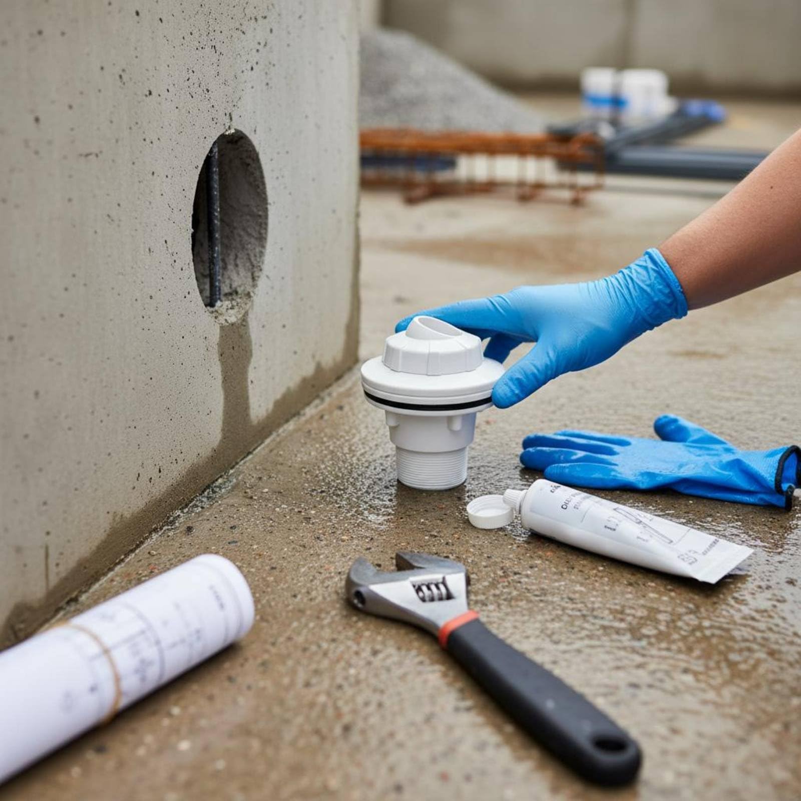 Pooleinlaufdüse aus & PVC Pool Rücklaufdüse und widerstandsfähig Pool Einlaufdüse für Stahlwandbecken, Düse