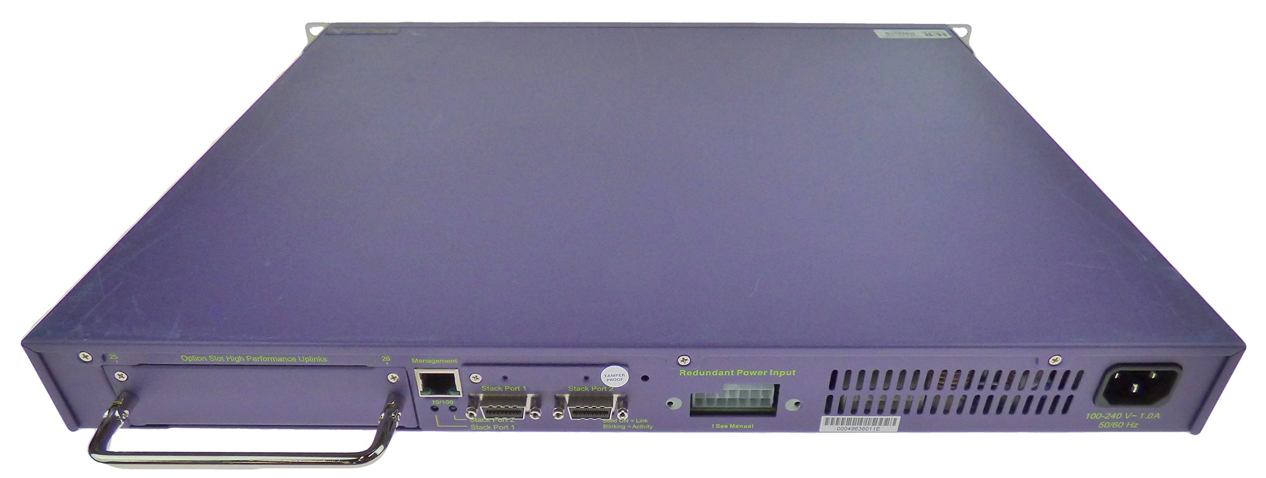 エクストリームネットワークス スイッチングハブ Summit X450a-24t エクストリームネットワークス スイッチングハブ Summit X450a