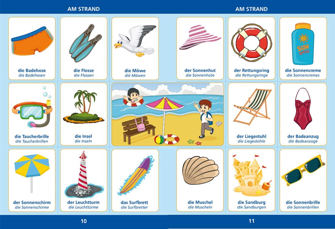 Bilderwörterbuch für Kinder Deutsch