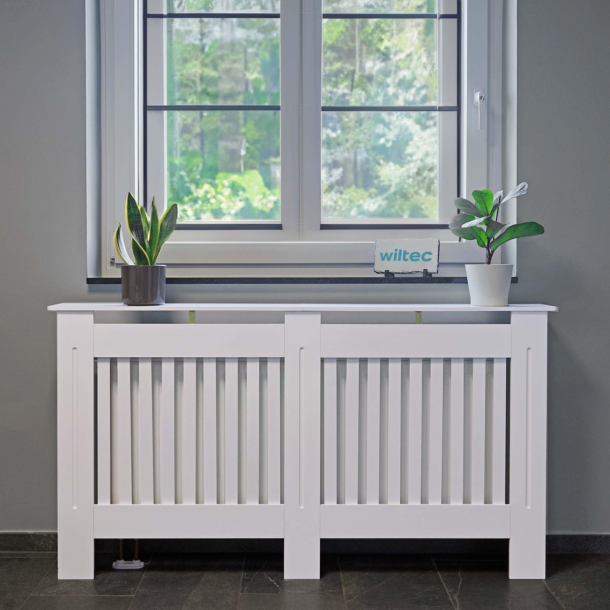 CanDo Radiatorpaneel Mix&Match Zwart MDF 100x20 cm kopen? Radiatorbekleding toebehoren