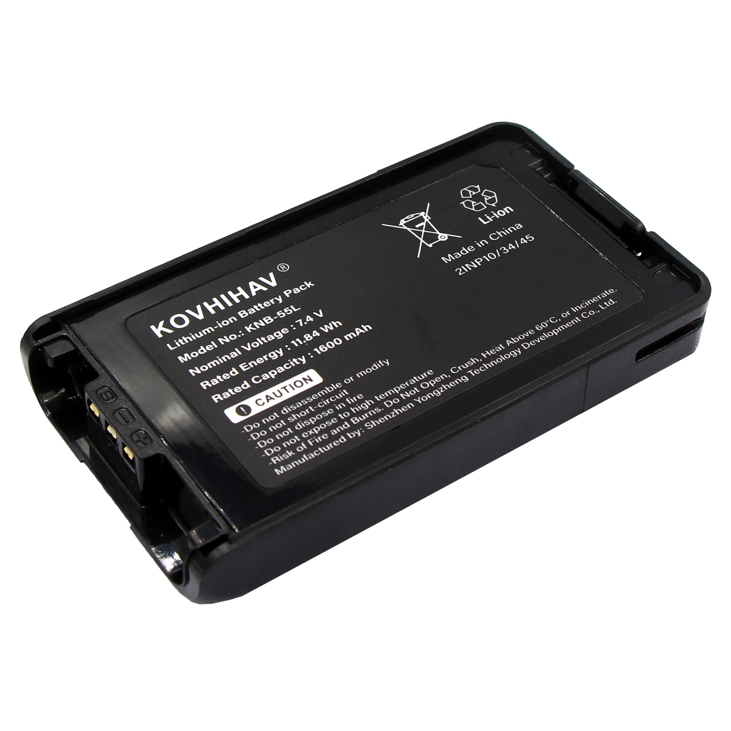 Replacement Battery for Kenwood TK-2360,TK-3360,NX-220,NX-320,TK-2170M,NX-3220,TK-3178,TK-3160,fits KNB-24L,KNB-35L,KNB-55L,KNB-56N,KNB-57L,KNB-78L,KNB-79LC,7.4V Li-ion 2000mAh/14.8Wh-image-37