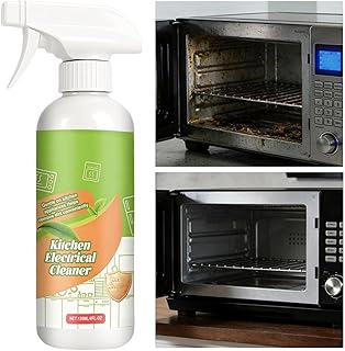 キッチンクリーナースプレー - 120ml シミ・油汚れ除去剤 | 多用途 クリーナー - キッチンカウンター レンジフード キャビネット シンク グリル オーブン 家電 ストーブ用