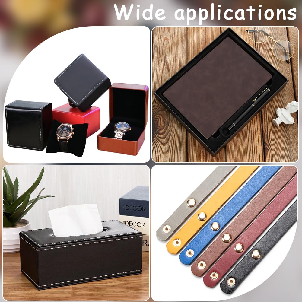 Buchleinen Wildlederimitat Dunkelblau - 130x30cm Für Buchbinderei