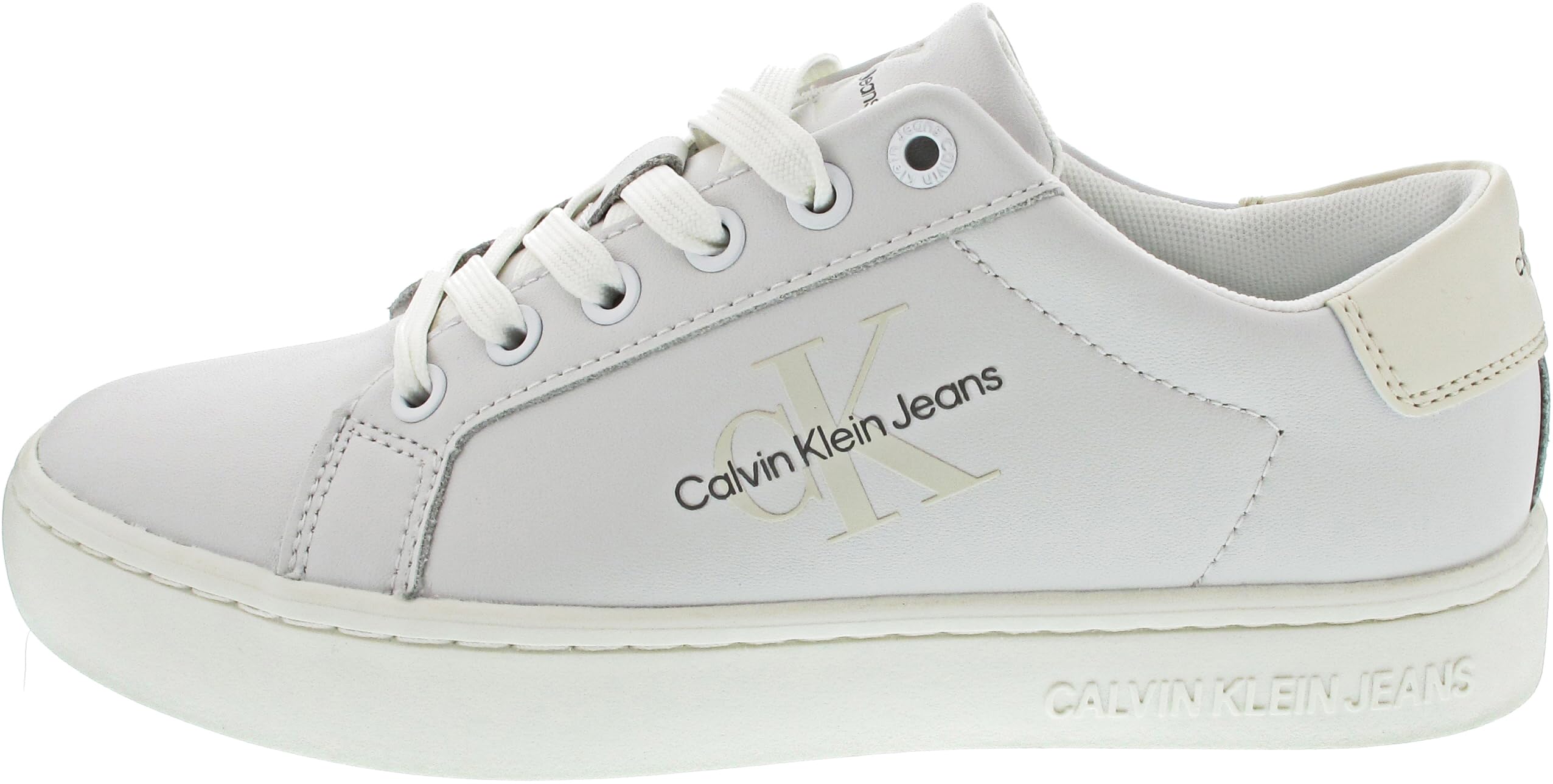 Calvin Klein Jeans Classic Cupsole Laceup Yw0yw01269, Zapatilla con Suela Mujer